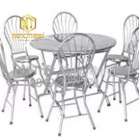 Xưởng Nội Thất Ngọc Thịnh- Bàn ăn gia đình Inox BAGD03